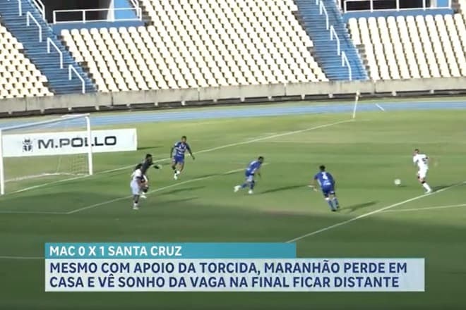 MAC perde para o Santa Cruz no Castelão pelo primeiro jogo da semifinal da Série D