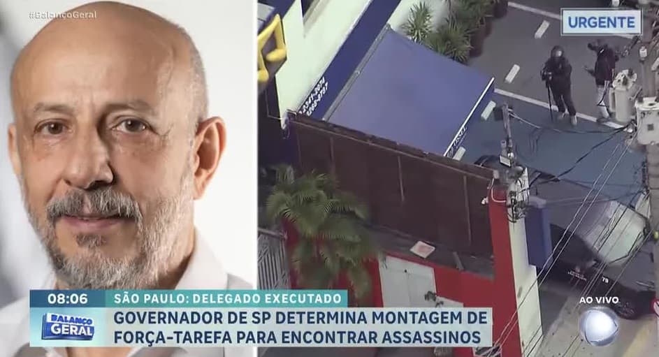 Polícia identifica carros usados na execução de ex-delegado após perseguição no litoral de SP