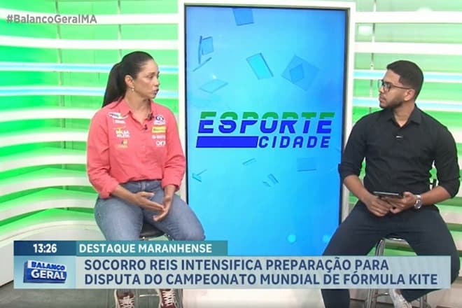 Entrevista Esporte Cidade: Socorro Reis intensifica preparação para o Mundial de Fórmula Kite