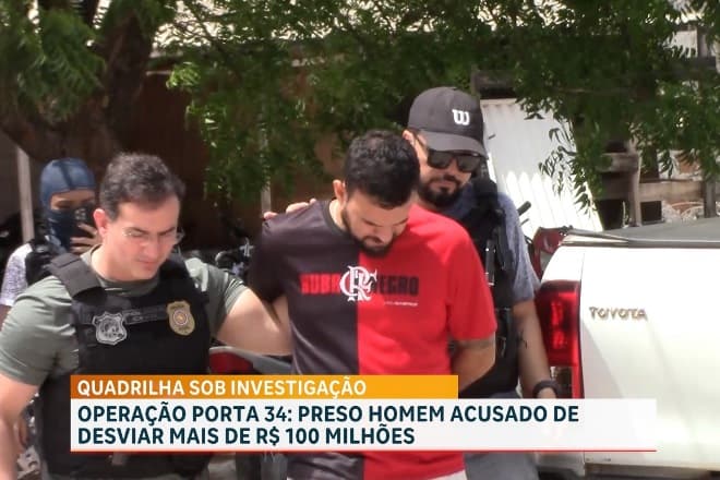 Homem suspeito de desviar R$ 100 milhões é preso em Santa Inês