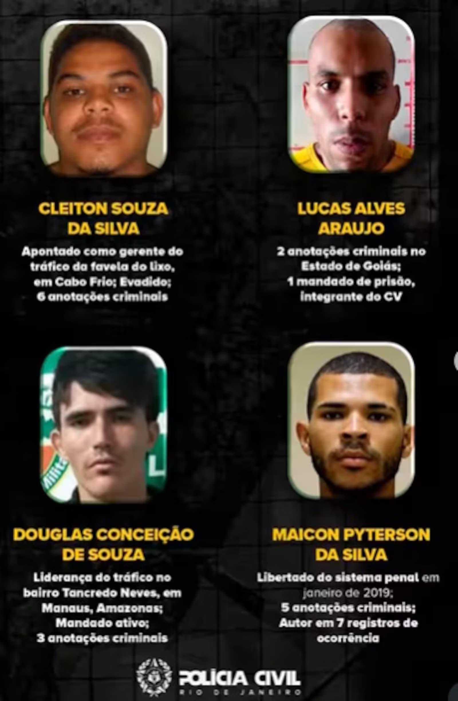 Polícia confirma identidade de 115 suspeitos mortos em megaoperação no Rio