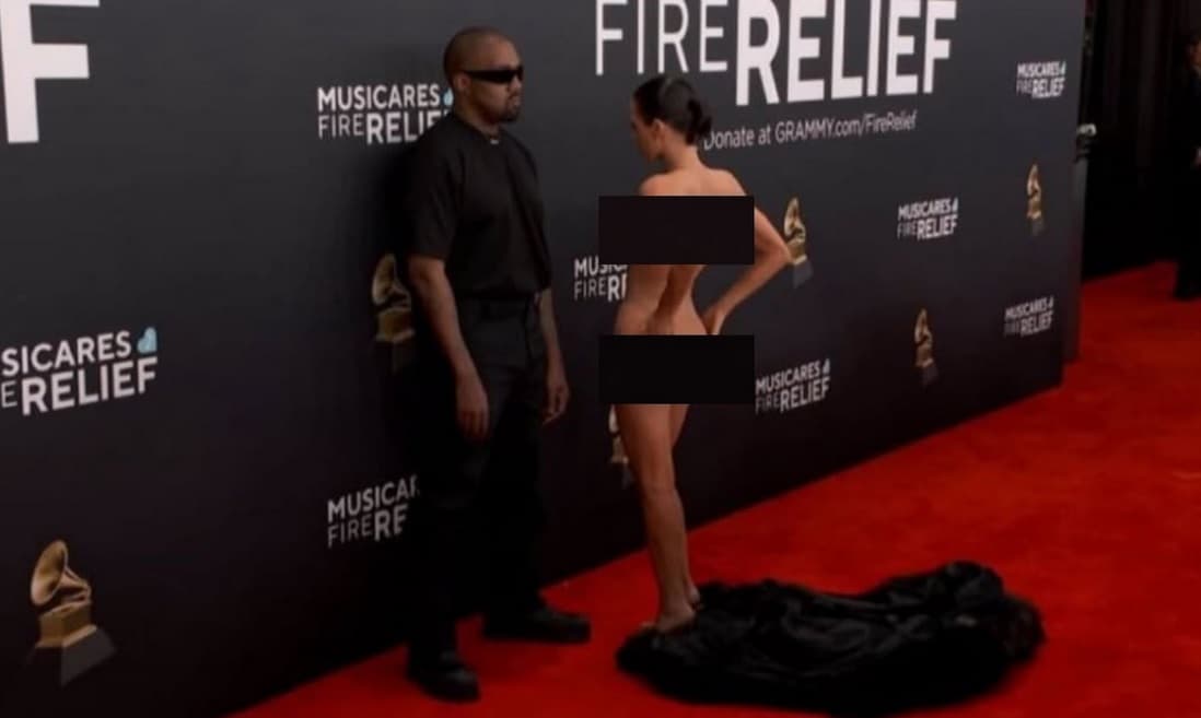 Kanye West e Bianca Censori foram expulsos do Grammy 2025? Entenda