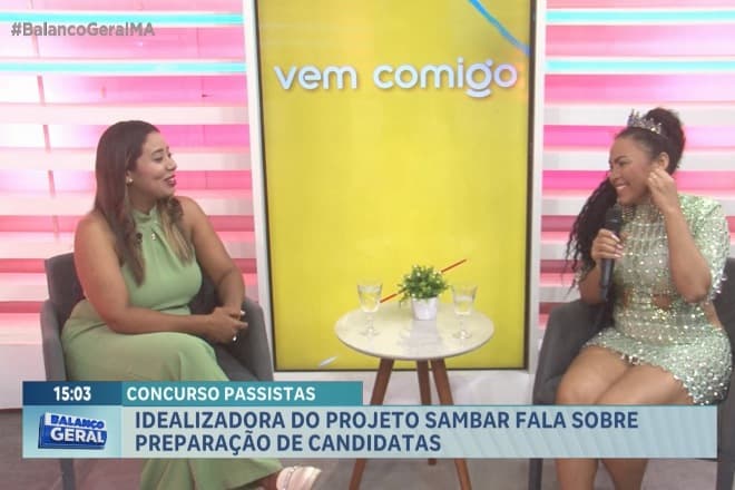 Vem Comigo: Rayna Madeira fala sobre o Concurso de Passistas e a preparação das candidatas