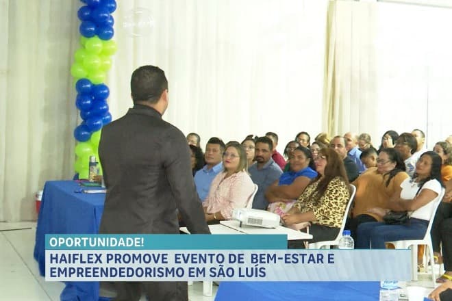 Haiflex promove evento de bem-estar e empreendedorismo