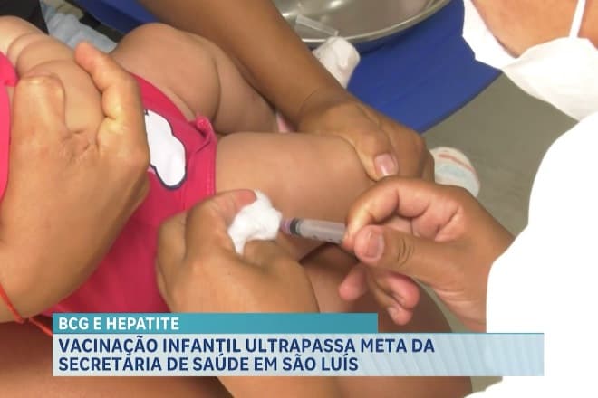 Levantamento aponta que São Luís avançou na cobertura vacinal infantil
