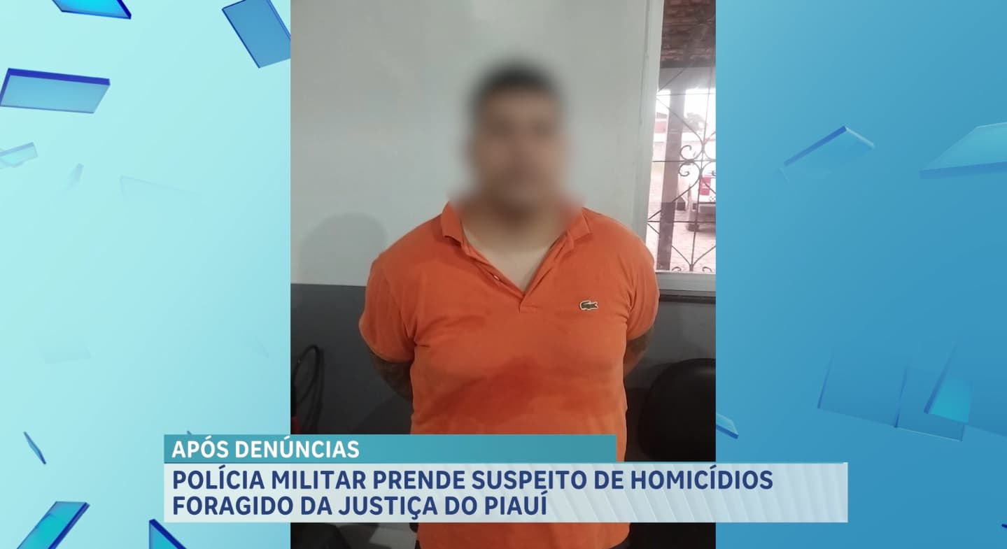 Suspeito de homicídio e roubos no Piauí é preso em São Luís