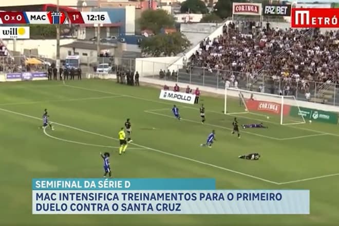 Maranhão Atlético se prepara para semifinal da Série D contra Santa Cruz