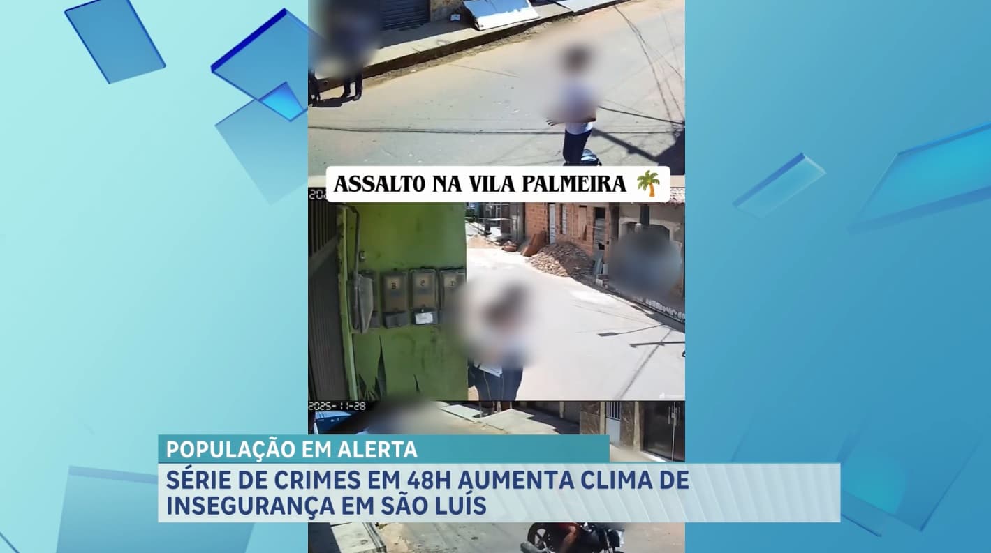 Ocorrências recorrentes de assalto aumenta clima de insegurança, em São Luís