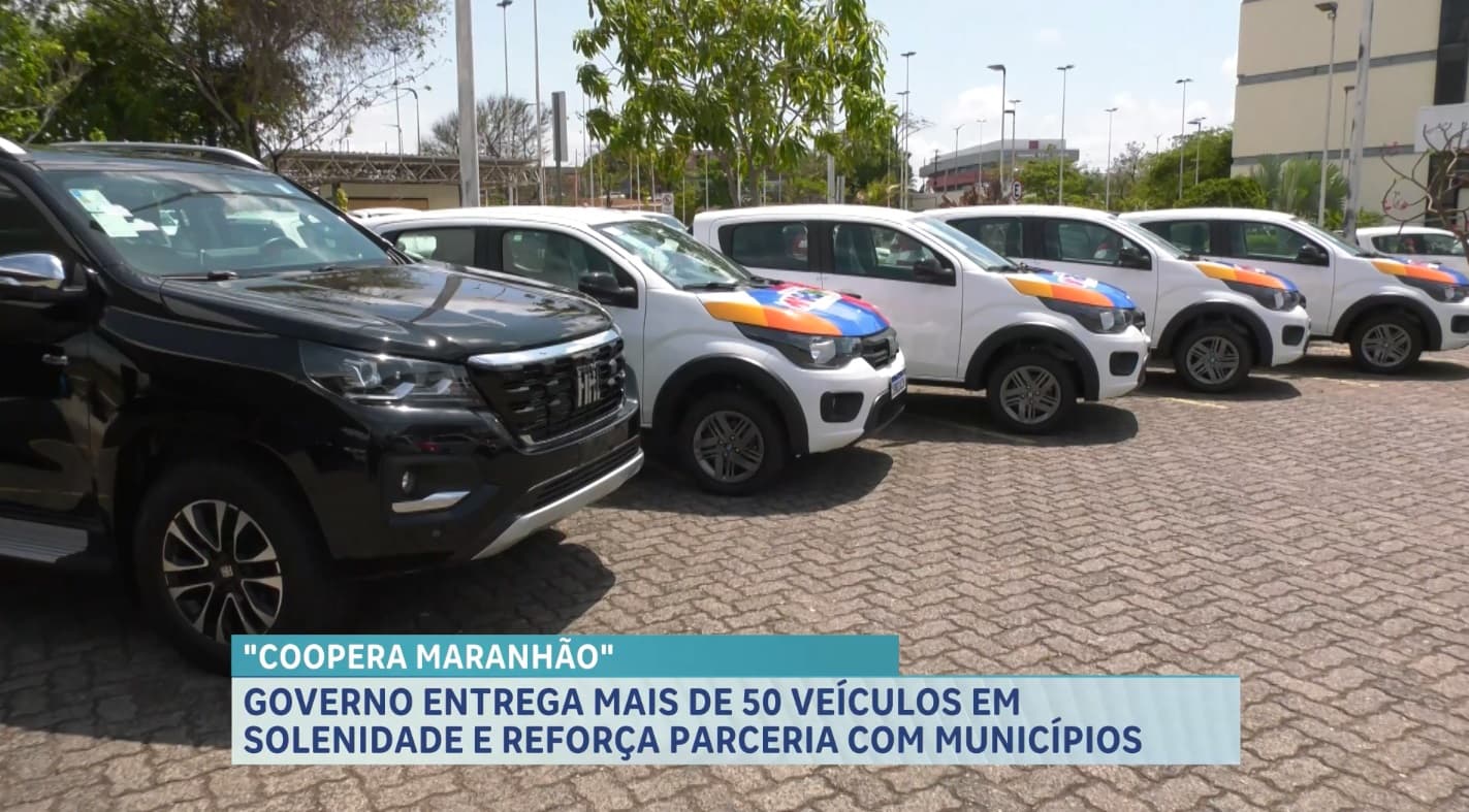 Governo entrega mais de 50 veículos em solenidade e reforça parceria com municípios