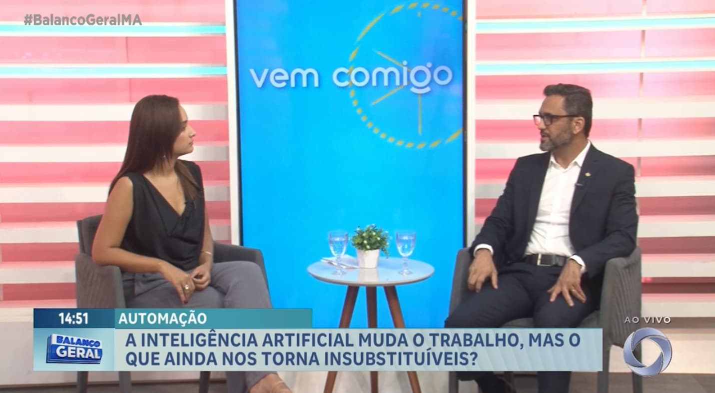 Vem Comigo: empresário fala sobre mudanças provocadas no trabalho por Inteligência Artificial