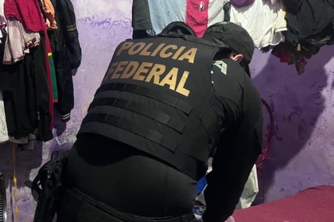 PF cumpre mandado contra suspeito de divulgar conteúdo de abuso sexual infantojuvenil