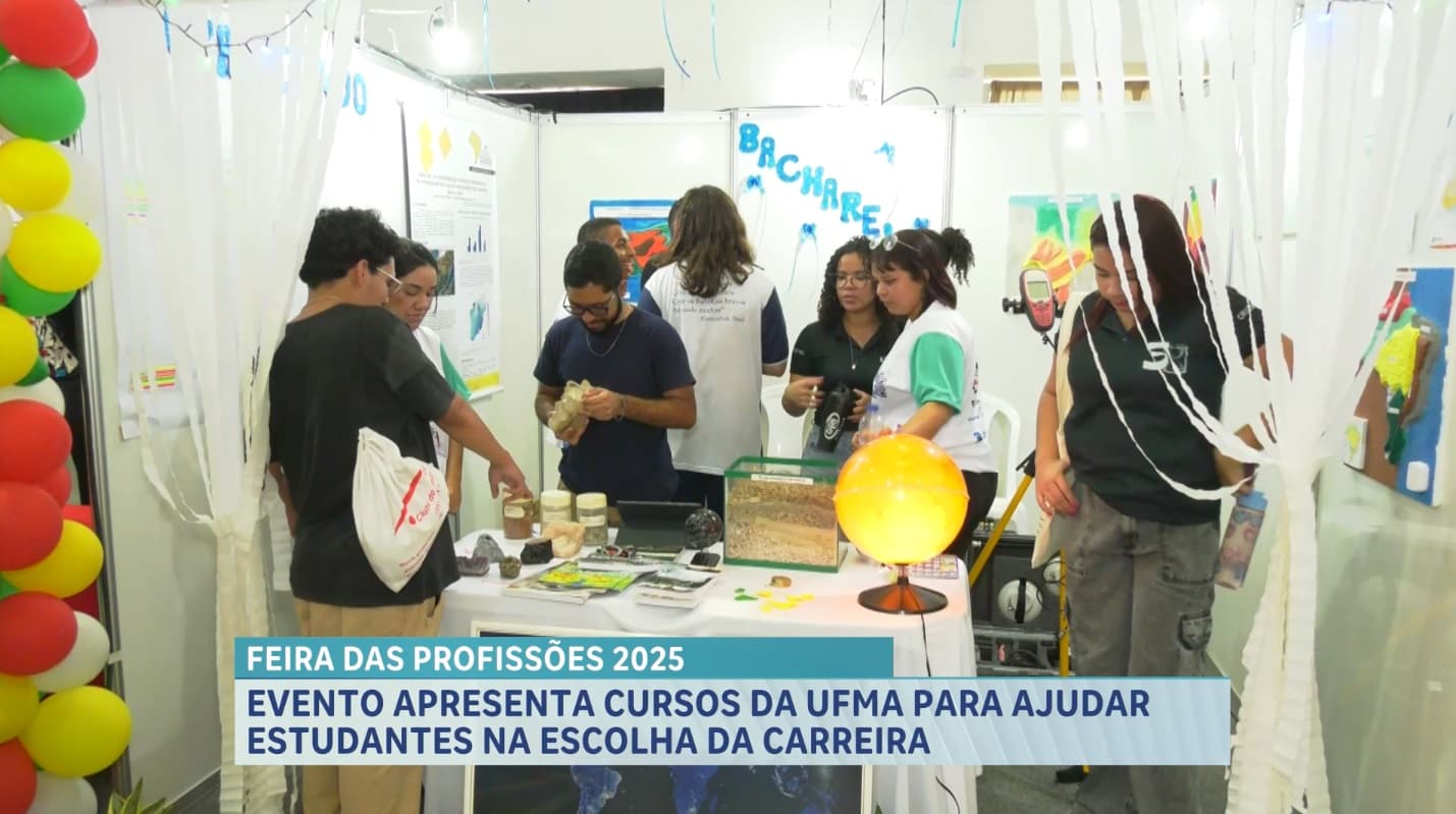 UFMA promove Feira de Profissões para orientar estudantes na escolha da carreira