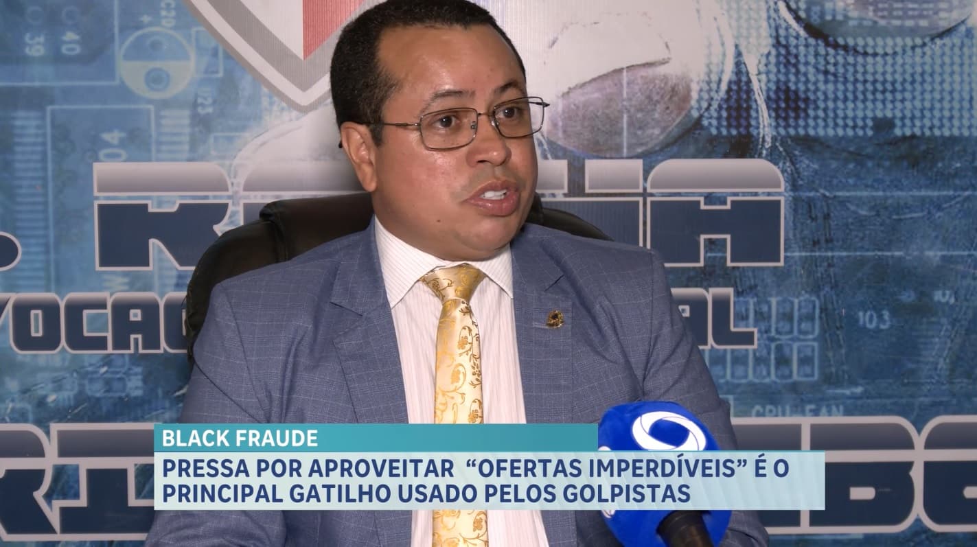 Especialistas alertam para golpes durante Black Friday