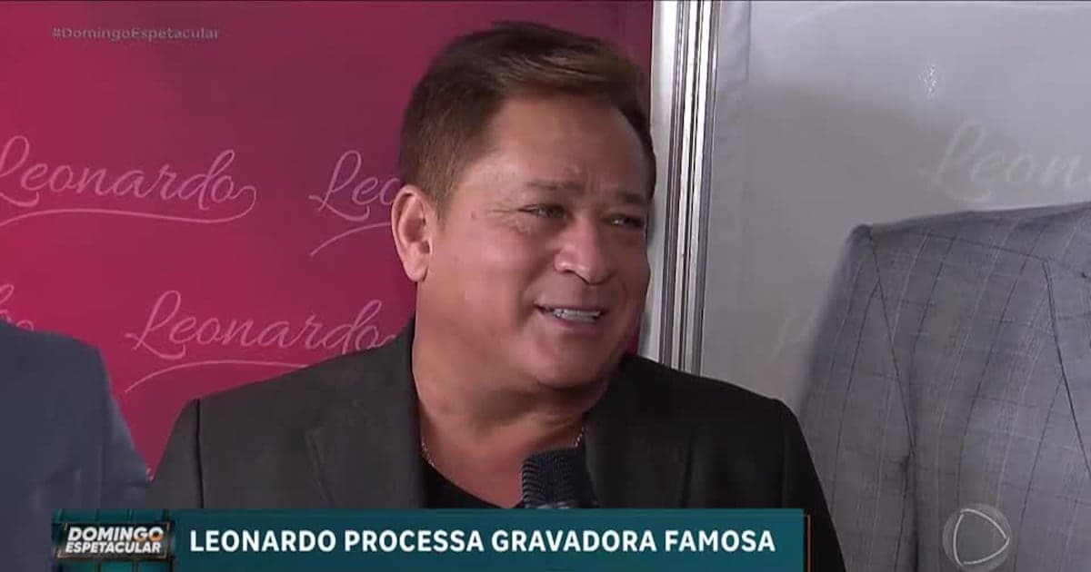 Cantor Leonardo entra em pé de guerra com gravadora