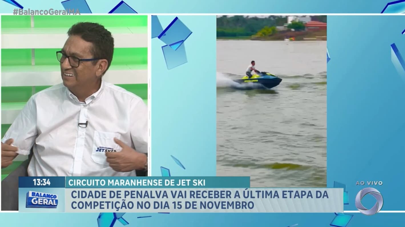 Última etapa do Circuito Maranhense de Jet Ski acontecerá no dia 15 de novembro, em Penalva