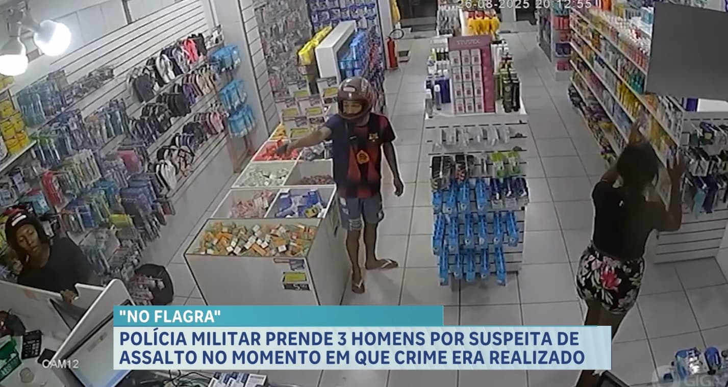 Presos suspeitos de assalto em farmácia no Anjo da Guarda, em São Luís