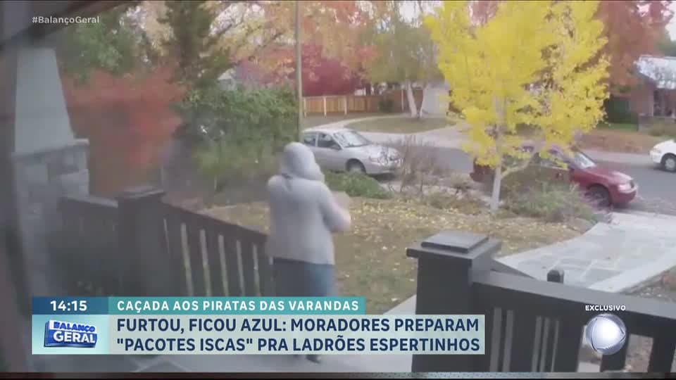 Moradores nos EUA utilizam medidas criativas para enfrentar ladrões de encomendas