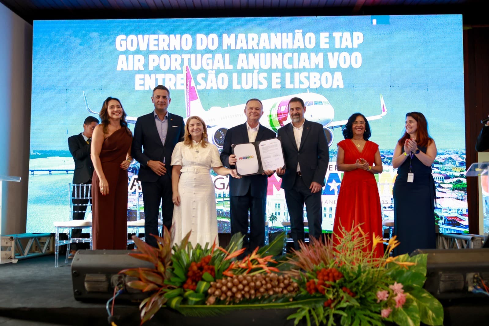 Governo do Maranhão e TAP Air Portugal lançam rota aérea entre São Luís e Lisboa