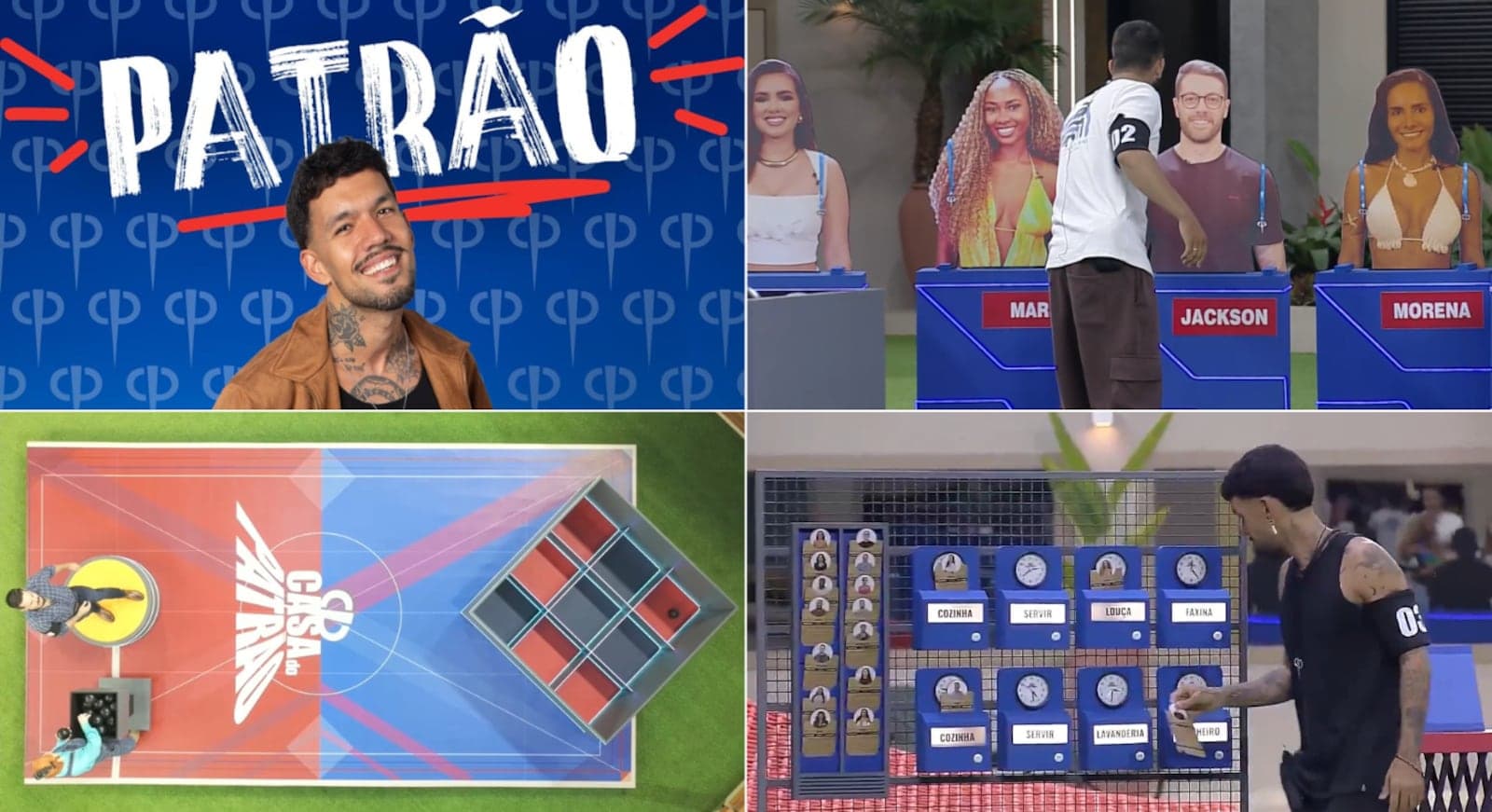 Luís Fellipe vence a primeira Prova do Patrão e agora é o mandachuva do reality