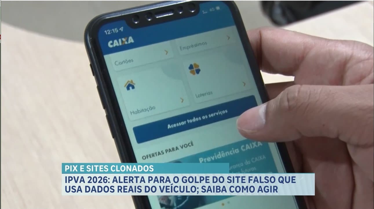 Alerta contra golpes digitais no pagamento do IPVA