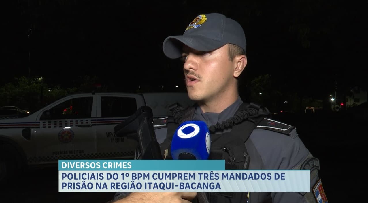 Ações operacionais do 1º BPM resultam em três prisões e cumprimento de mandados no Itaqui-Bacanga