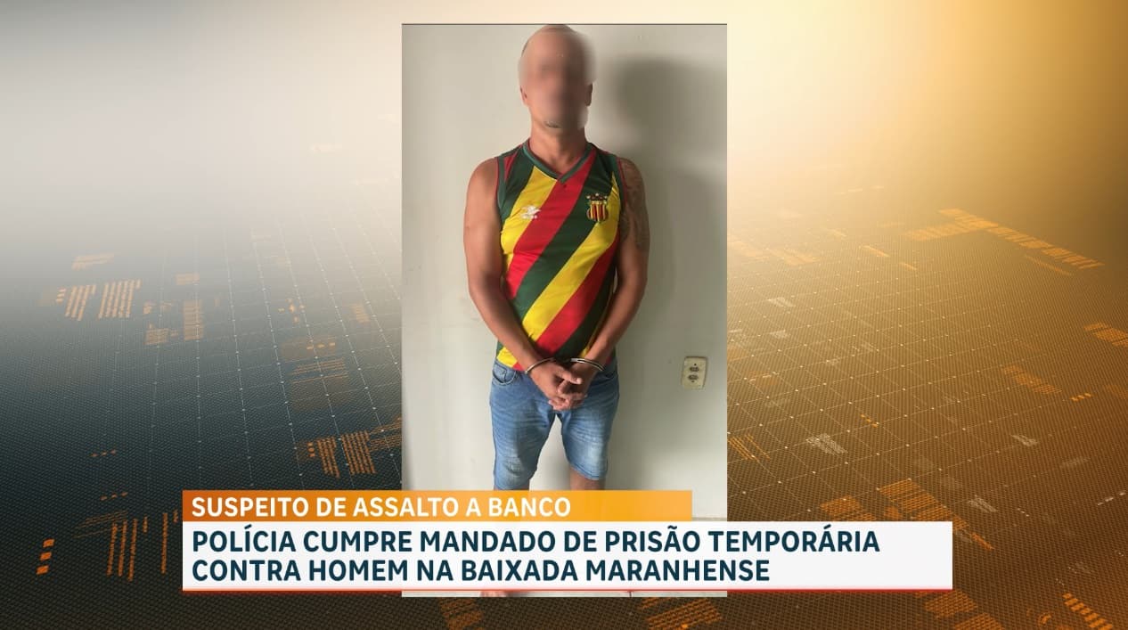 Homem é preso pela PM em cumprimento a mandado, em Cajapío