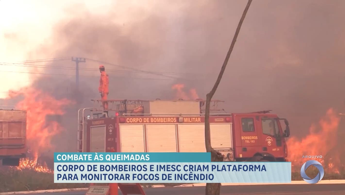 Corpo de Bombeiros e IMESC criam plataforma para monitorar queimadas no Maranhão