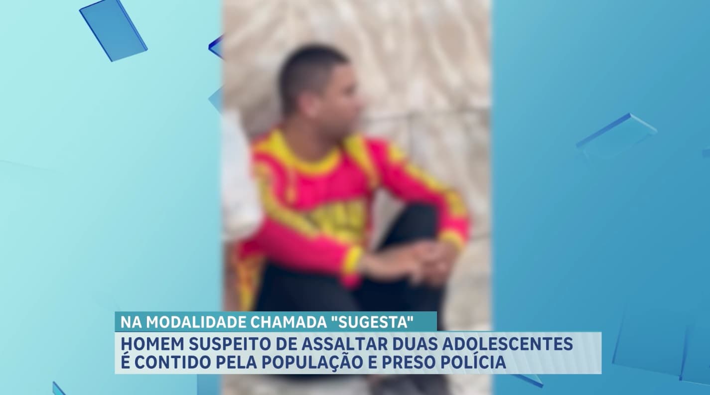 Suspeito de assaltar adolescentes é contido por populares e preso em São Luís
