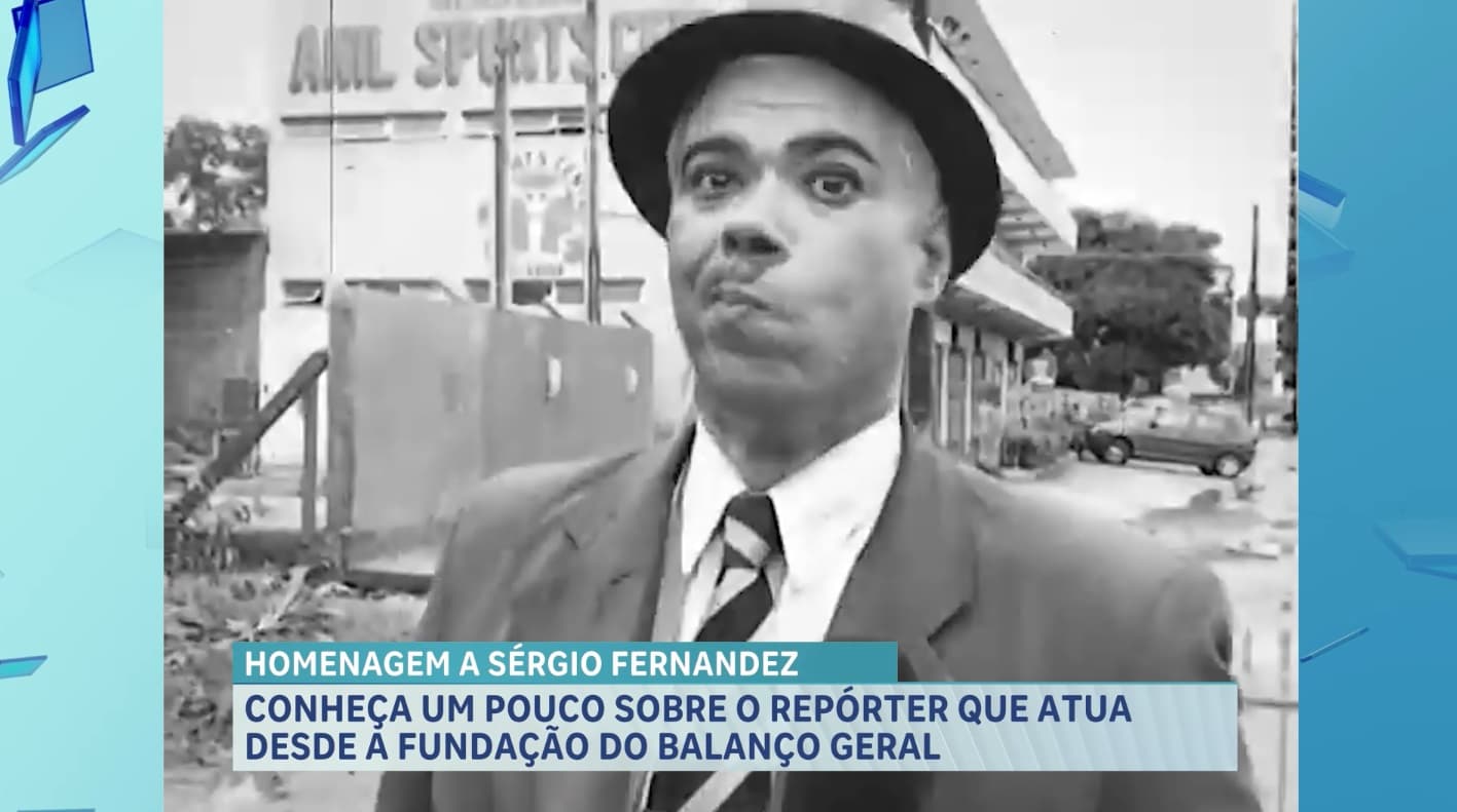 Sérgio Fernandez é homenageado e tem trajetória no Balanço Geral MA destacada após 18 anos de atuação
