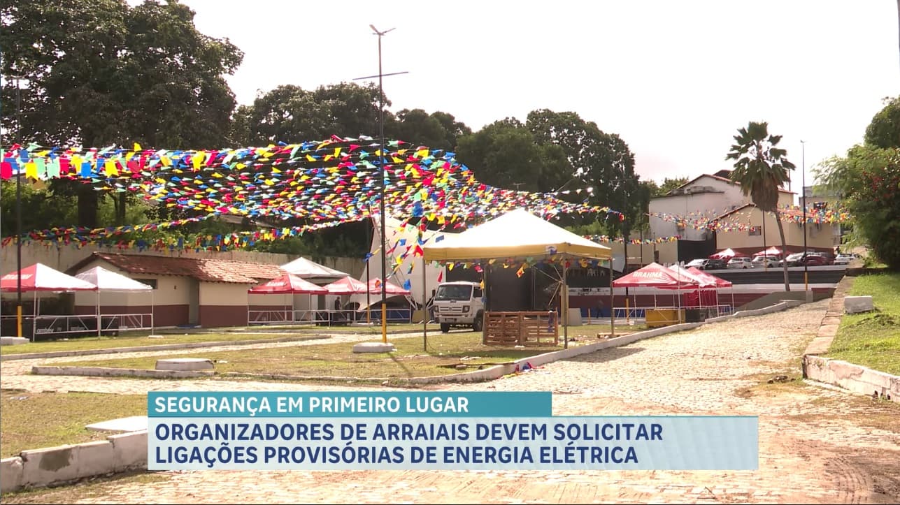 Festas juninas exigem atenção com instalações elétricas em arraiais
