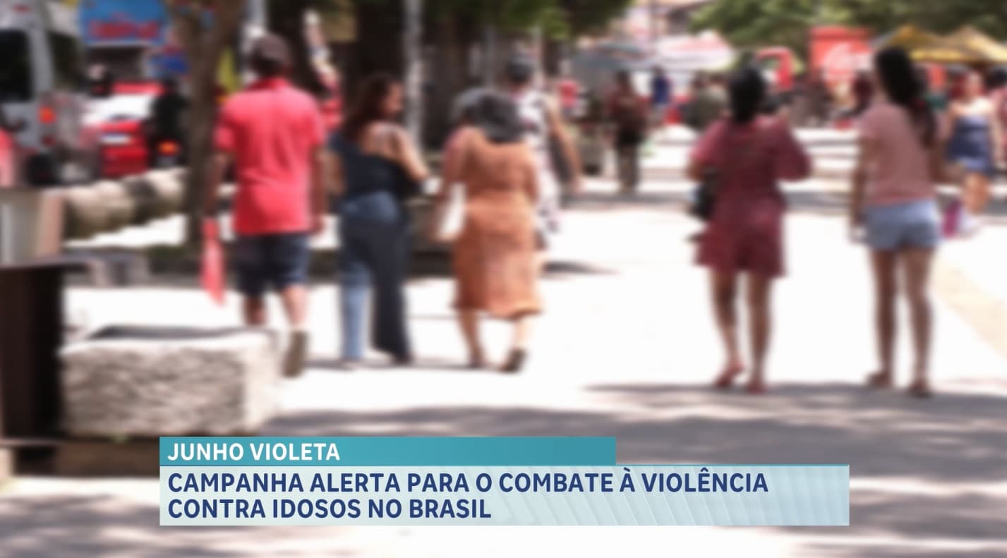 Junho Violeta alerta para o combate à violência contra idosos e incentiva denúncias