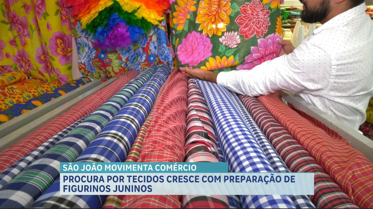 Procura por tecidos cresce no período junino