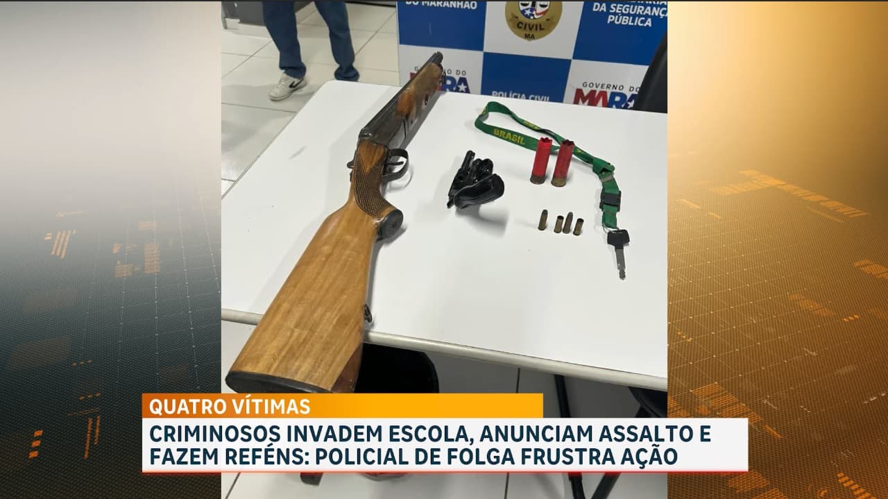 Policial de folga frustra ação criminosa em São José de Ribamar