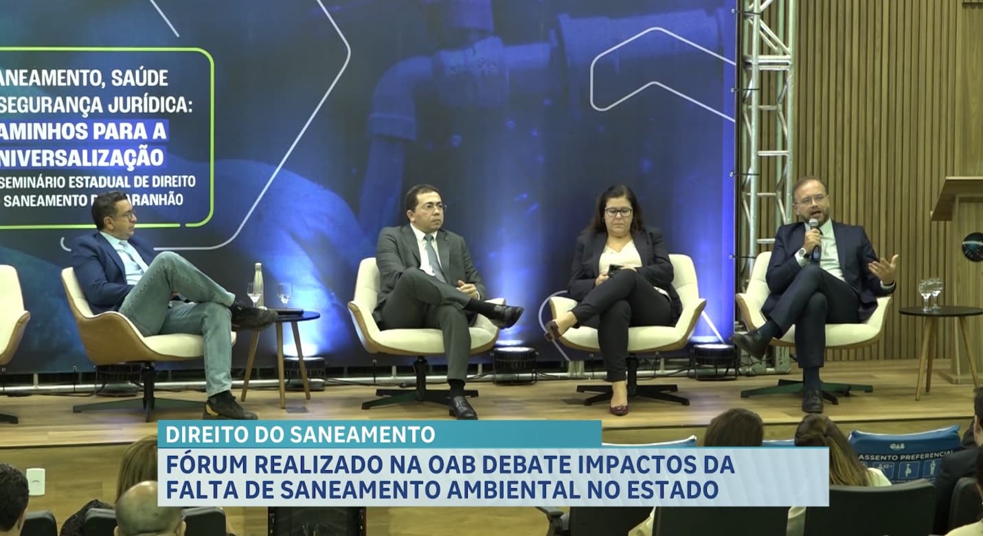 Seminário reúne especialistas para discutir universalização do saneamento no Maranhão