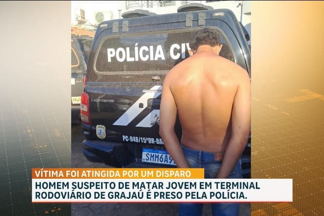 Polícia prende suspeito de assassinar adolescente em terminal rodoviário de Grajaú