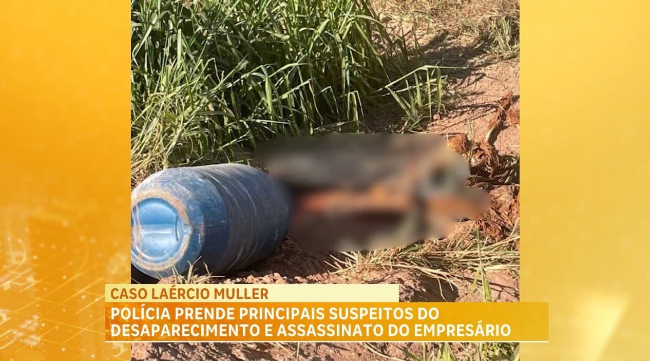 Terceiro suspeito pela morte do empresário Laércio Müller foi detido em Imperatriz