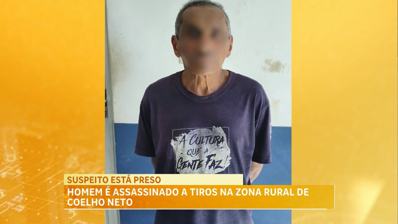 Homem é assassinado a tiros em Coelho Neto