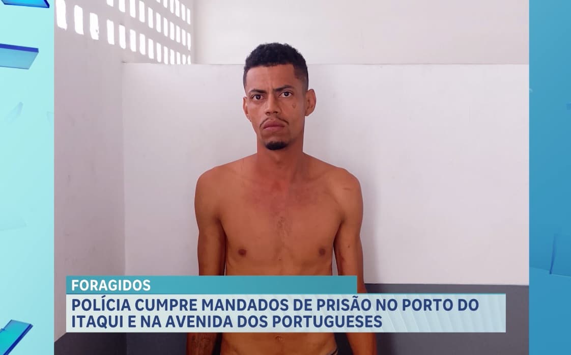 Polícia cumpre mandados de prisão nas áreas do Porto do Itaqui e na Av. Portugueses