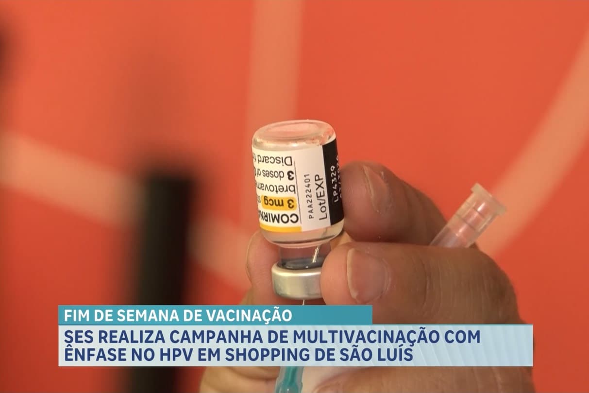Ação de multivacinação em shopping aplica mais de 200 doses em São Luís