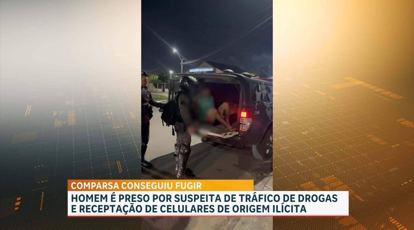 Operação Impacto prende suspeito por tráfico e receptação no Parque Aurora