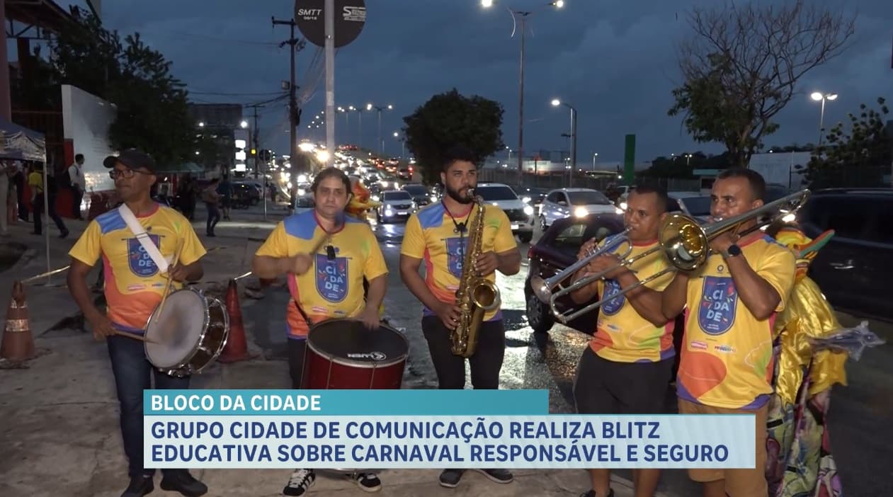 Grupo Cidade de Comunicação inicia folia com cultura e conscientização, em São Luís