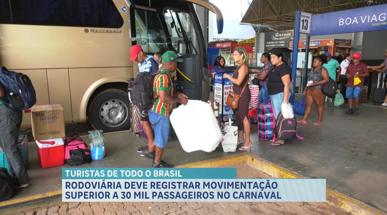 Bloco da Cidade 2026: Terminal Rodoviário de São Luís prevê 30 mil embarques no Carnaval