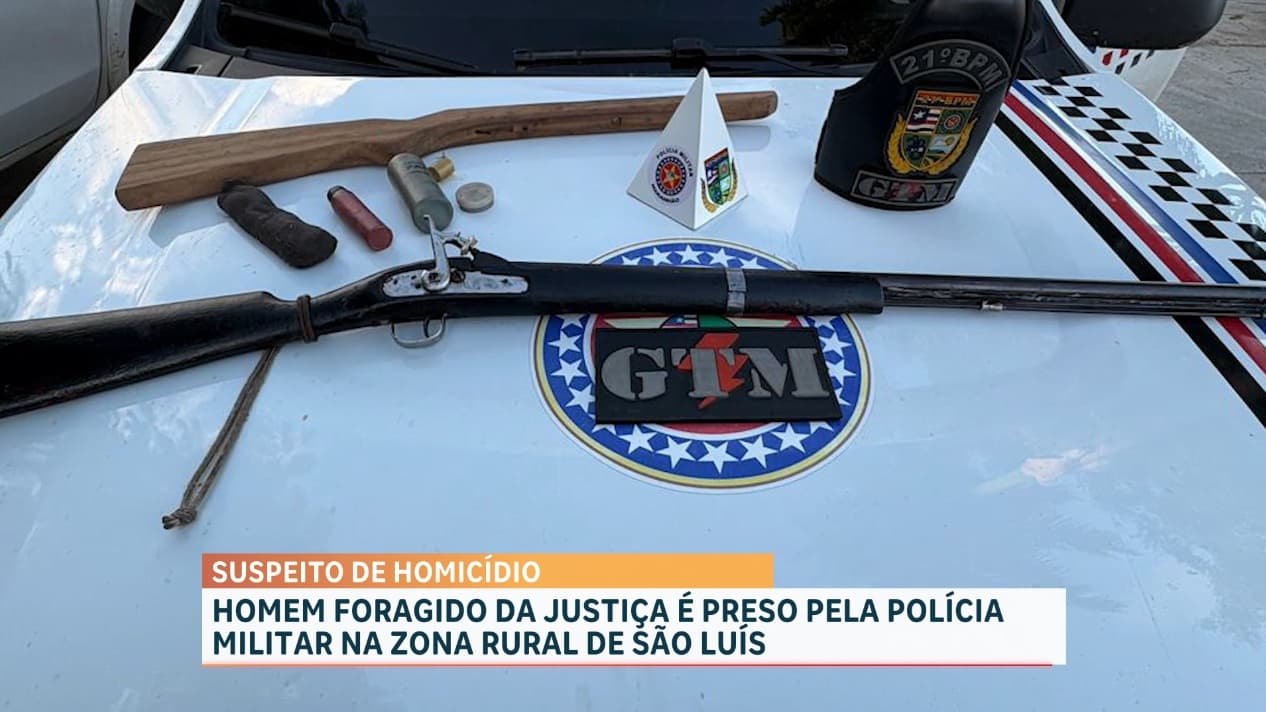 Vila Natal: PMMA prende homem armado com mandado de prisão em aberto