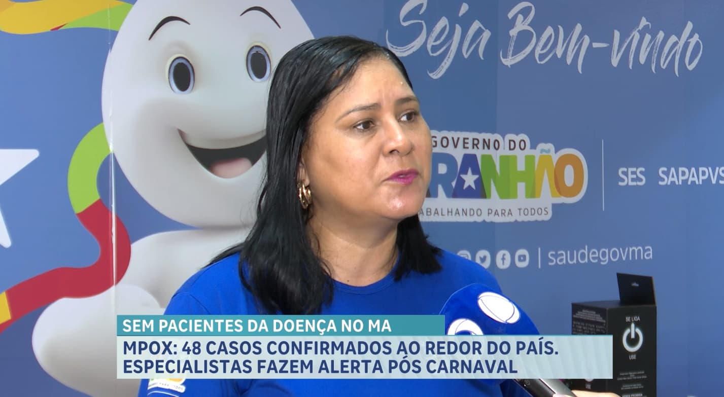 Maranhão mantém vigilância contra Mpox e reforça medidas de prevenção após o Carnaval
