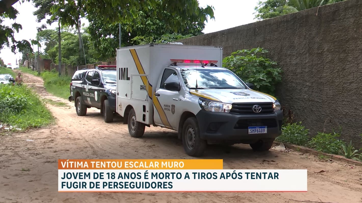 Jovem é morto a tiros após tentar fugir de perseguidores em Trizidela da Maioba