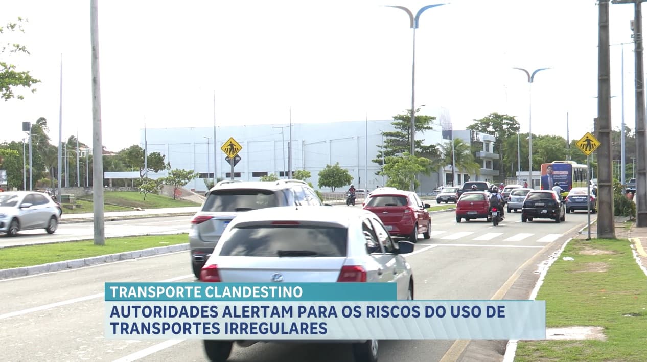 Autoridades alertam para os riscos do uso de transportes irregulares