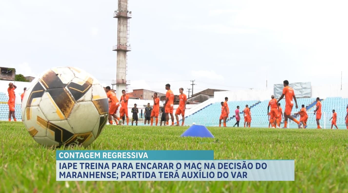 IAPE se prepara para final do Campeonato Maranhense com VAR e atenção à segurança