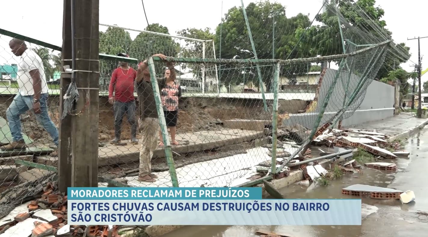 Fortes chuvas causam destruição e preocupam moradores em São Luís