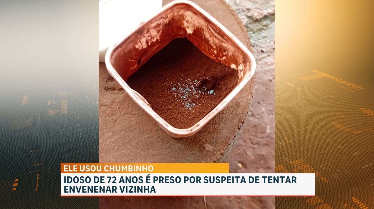 Idoso é preso após tentar envenenar vizinha com "chumbinho", em Bernardo do Mearim