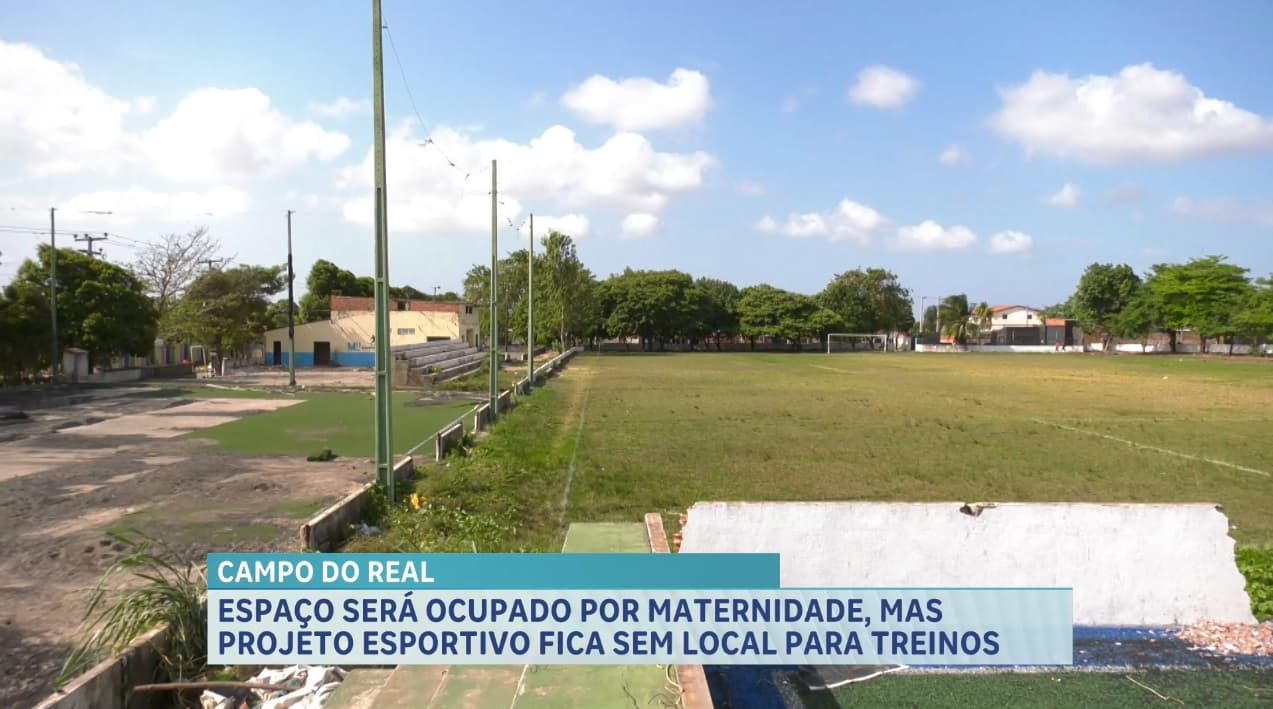 Demolição do Campo do Real para obra de maternidade divide opiniões na Cidade Operária